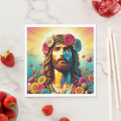 Jesus Blume Servietten! Serviette (Beispiel)