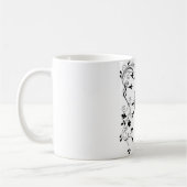 JESUS BLUMEN ECKENRAND KAFFEETASSE (Links)