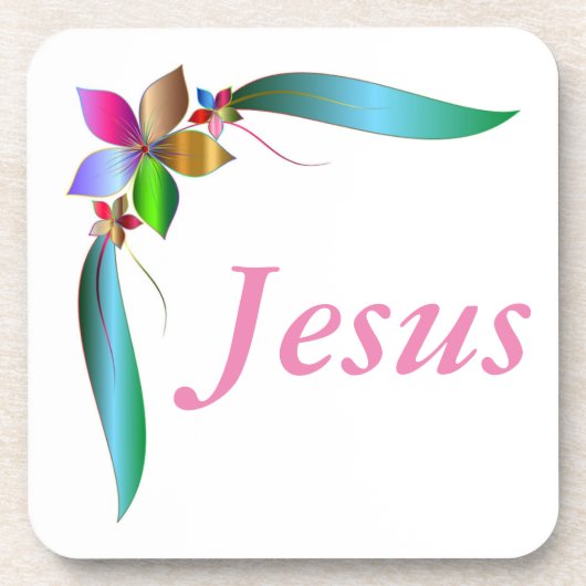 JESUS BLUMENBAND UNTERSETZER (Vorderseite)