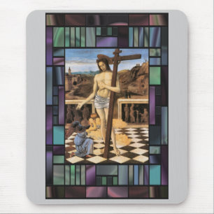 Jesus Blut des Erlösers Religiös Mousepad