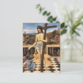 Jesus Blut des Erlösers Religiöse Postkarte (Stehend Vorderseite)