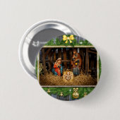 Jesus Born Button (Vorne & Hinten)