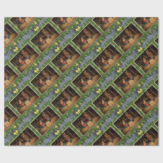 Jesus Born Geschenkpapier (Flach)