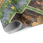 Jesus Born Geschenkpapier (Rolleneckpunkt)