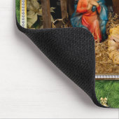 Jesus Born Mousepad (Ecke)