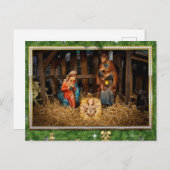 Jesus Born Postkarte (Vorne/Hinten)