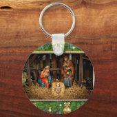 Jesus Born Schlüsselanhänger (Vorderseite)