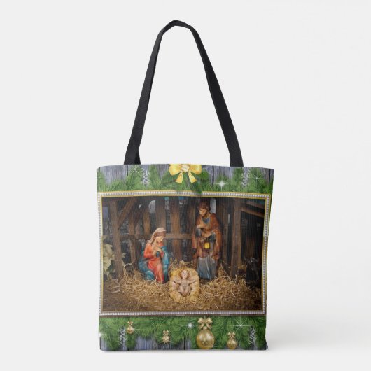 Jesus Born Tasche (Rückseite)