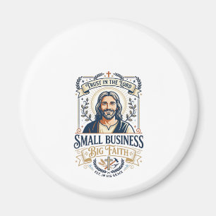 Jesus Boutique Inhaber eines kleinen Geschäfts Hem Magnet