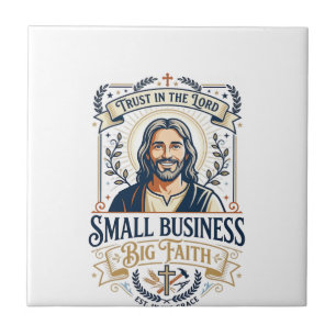 Jesus Boutique Kleinunternehmer-Shirt Christia Fliese