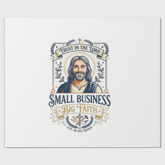 Jesus Boutique Kleinunternehmer-Shirt Christia Geschenkpapier