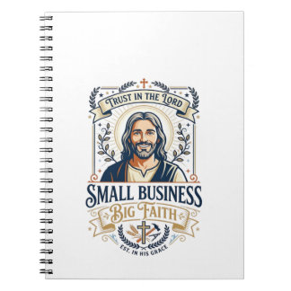 Jesus Boutique Kleinunternehmer-Shirt Christia Notizblock