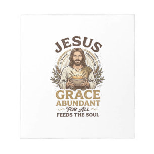 Jesus Bowling Vintage-Shirt Christliches Grafik_1 Notizblock