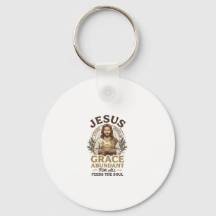 Jesus Bowling Vintage-Shirt Christliches Grafik_1 Schlüsselanhänger