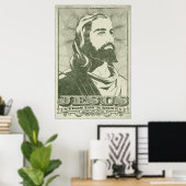 Jesus braucht dein Geld Poster (Heimbüro)