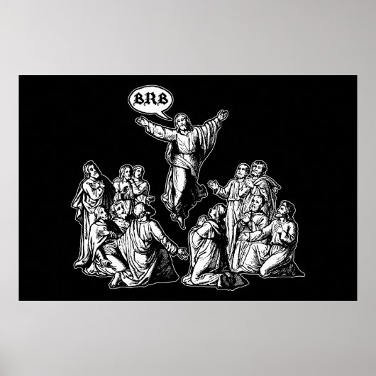 Jesus BRB lol Poster (Vorne)