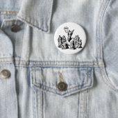 Jesus BRB lol Shirt Button (Beispiel)