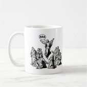 Jesus BRB lol Shirt Kaffeetasse (Links)