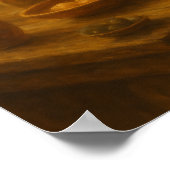 Jesus bricht Brot Poster (Ecke)