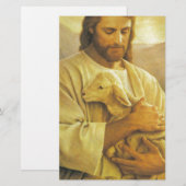 Jesus Briefpapier (Vorne/Hinten)