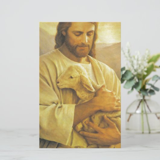 Jesus Briefpapier (Stehend Vorderseite)