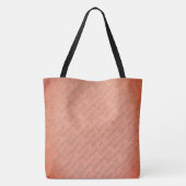 JESUS BRINGS JOY Peach Christmas Wreath Tasche (Rückseite)