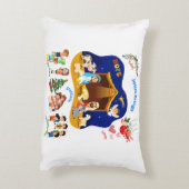 Jesus bringt Liebe, Hoffnung und Kraft Dekokissen (Rückseite(Vertikal))