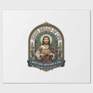 Jesus Brot des Lebens Jesus Brot Leben Bäckerei Ch Geschenkpapier