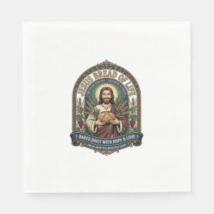 Jesus Brot des Lebens Jesus Brot Leben Bäckerei Ch Serviette