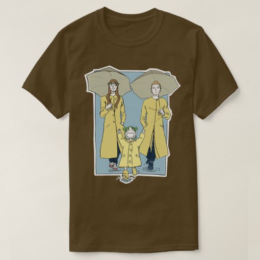 Jesus Buddha und Yotsuba T-Shirt (Design vorne)