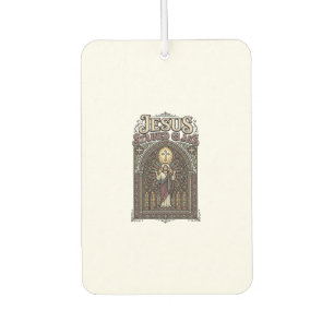 Jesus-Buntglas Jesus-Buntglas Kathedrale Autolufterfrischer