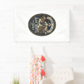 Jesus Busfahrer Transitmitarbeiter Shirt Glaube Ba Banner (Insitu)