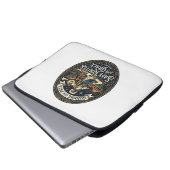 Jesus Busfahrer Transitmitarbeiter Shirt Glaube Ba Laptopschutzhülle (Vorne Knopf)