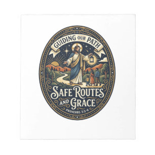 Jesus Busfahrer Transitmitarbeiter Shirt Glaube ba Notizblock