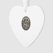Jesus Busfahrer Transitmitarbeiter Shirt Glaube ba Ornament (Vorderseite)