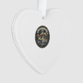 Jesus Busfahrer Transitmitarbeiter Shirt Glaube ba Ornament (Vorderseite)