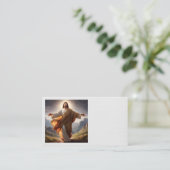 Jesus Business Cards Visitenkarte (Stehend Vorderseite)