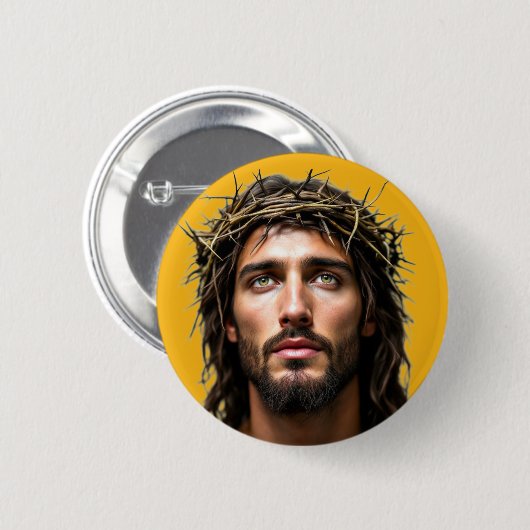 JESUS BUTTON (Vorne & Hinten)