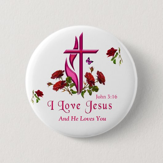 Jesus Button (Vorderseite)