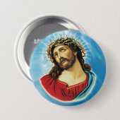 Jesus Button (Vorne & Hinten)