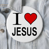 Jesus Button Jesus Gaben I Liebe Jesus Logo (Beispiel)