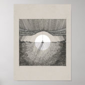 Jesus Calms Storm, DIGITAL PRINT!!, Hush Be Still, Poster (Vorne)