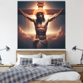 Jesus Canvas Print Picture 12 Leinwanddruck (Insitu (Schlafzimmer))