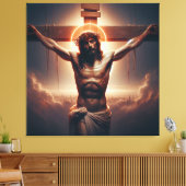 Jesus Canvas Print Picture 12 Leinwanddruck (Insitu (Wohnzimmer))