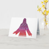Jesus Card Karte (Gelbe Blume)