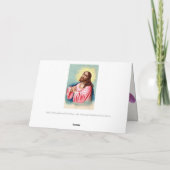 Jesus Card Karte (Rückseite)