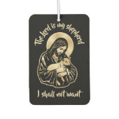 Jesus Caring Shepherd Autolufterfrischer (Vorderseite)