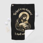 Jesus Caring Shepherd Golfhandtuch (Insitu)