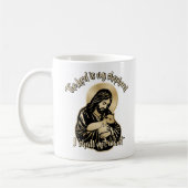 Jesus Caring Shepherd Kaffeetasse (Links)