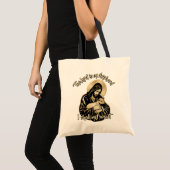 Jesus Caring Shepherd Tragetasche (Vorderseite (Produkt))